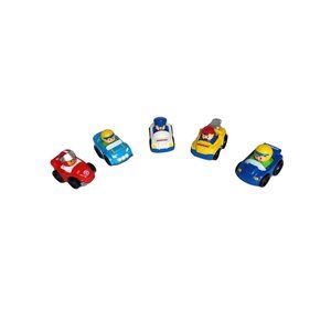Fisher-Price Little People Wheelies Cars Vehicles Lot of 5